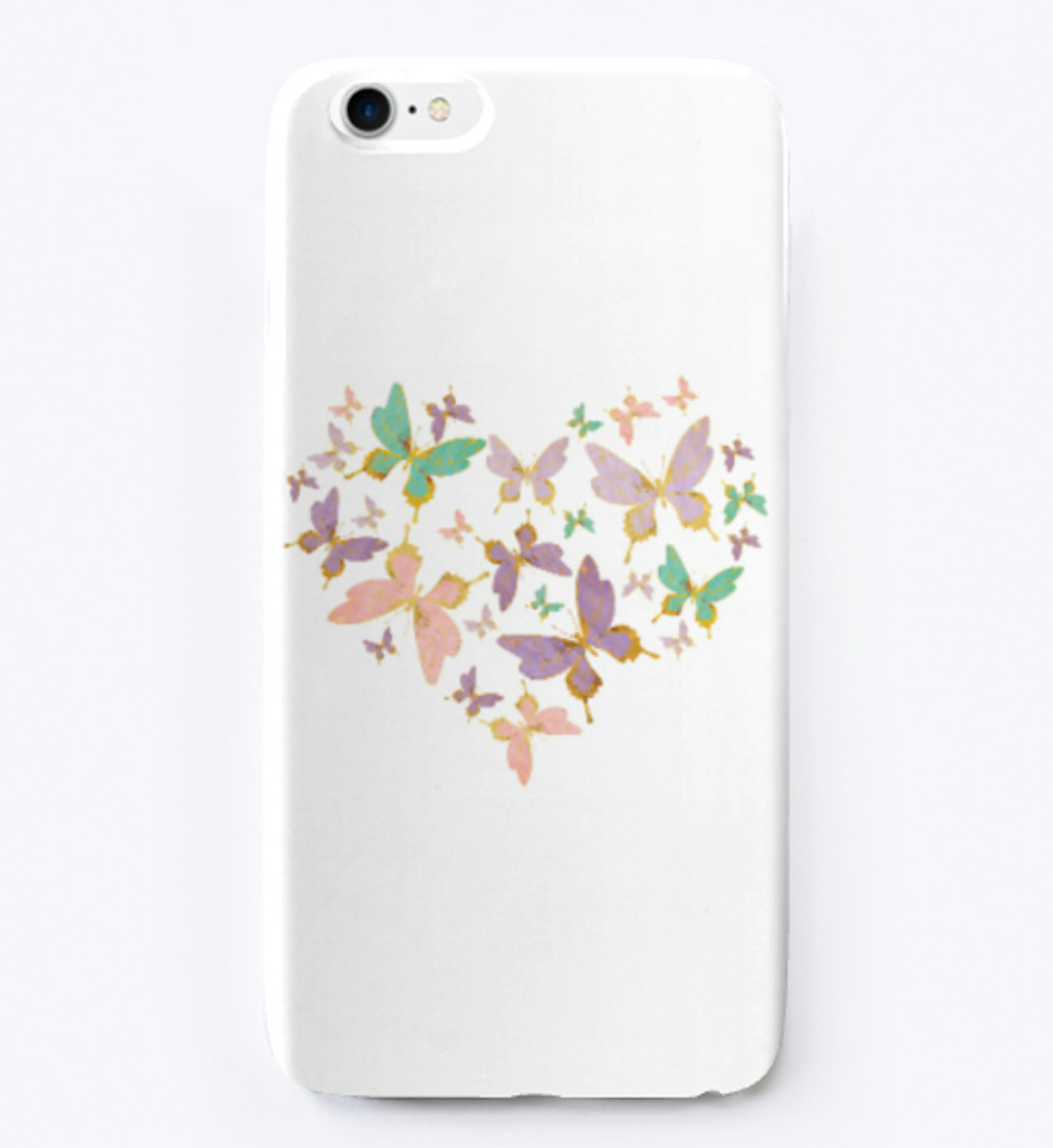 Beautiful Butterfly Heart IPhone Case